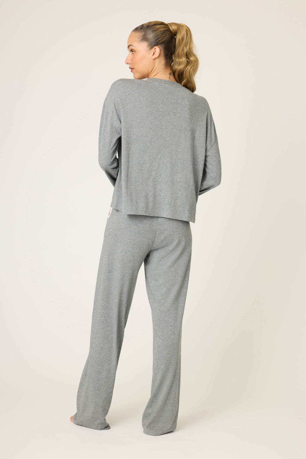 All Bow'd Up Long Sleeve Lounge Set